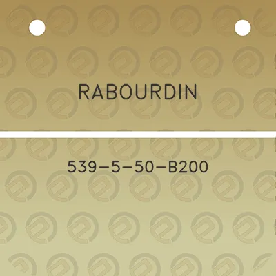 rabourdin-539-5-50-b200