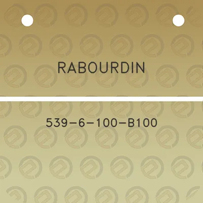 rabourdin-539-6-100-b100