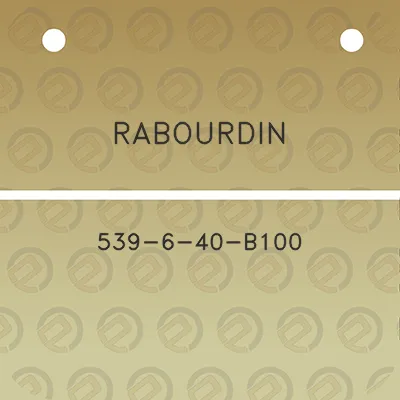 rabourdin-539-6-40-b100