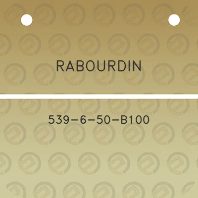 rabourdin-539-6-50-b100