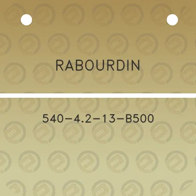 rabourdin-540-42-13-b500