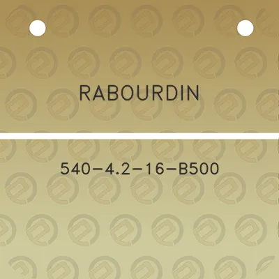 rabourdin-540-42-16-b500