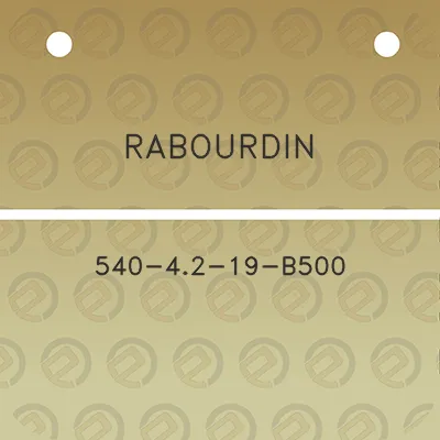 rabourdin-540-42-19-b500