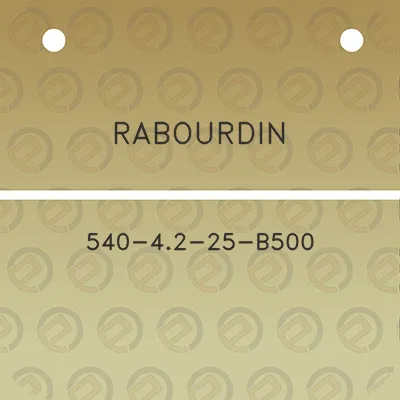 rabourdin-540-42-25-b500