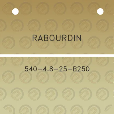 rabourdin-540-48-25-b250