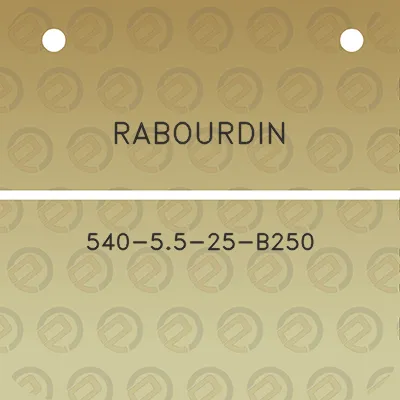 rabourdin-540-55-25-b250