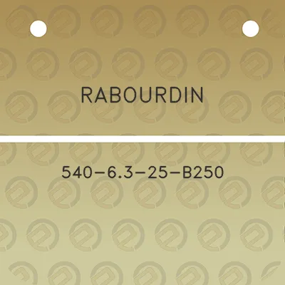 rabourdin-540-63-25-b250