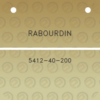 rabourdin-5412-40-200