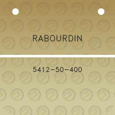 rabourdin-5412-50-400