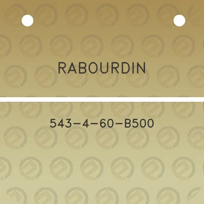 rabourdin-543-4-60-b500