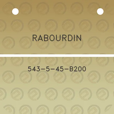 rabourdin-543-5-45-b200