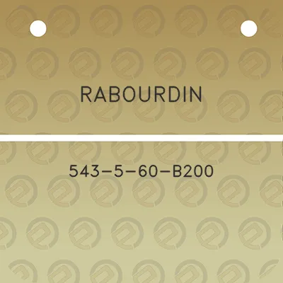 rabourdin-543-5-60-b200