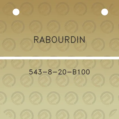 rabourdin-543-8-20-b100