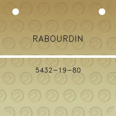 rabourdin-5432-19-80