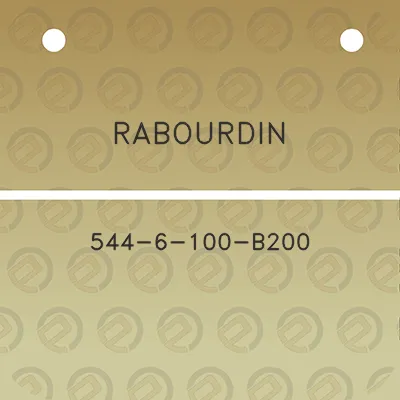 rabourdin-544-6-100-b200