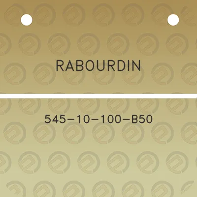 rabourdin-545-10-100-b50