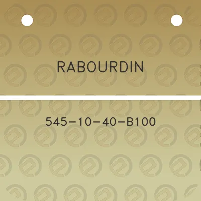 rabourdin-545-10-40-b100