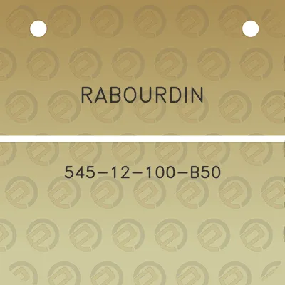 rabourdin-545-12-100-b50