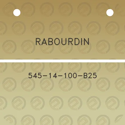 rabourdin-545-14-100-b25