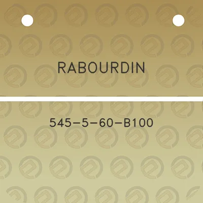 rabourdin-545-5-60-b100