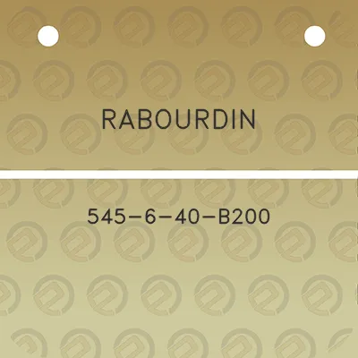 rabourdin-545-6-40-b200