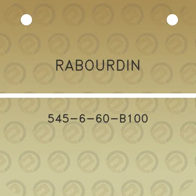 rabourdin-545-6-60-b100