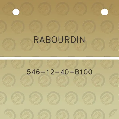 rabourdin-546-12-40-b100