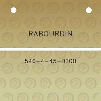 rabourdin-546-4-45-b200