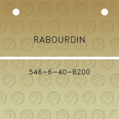 rabourdin-546-6-40-b200