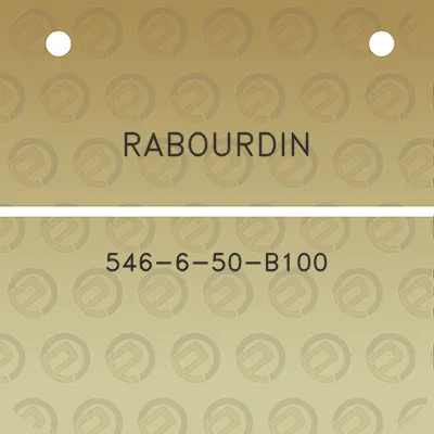 rabourdin-546-6-50-b100