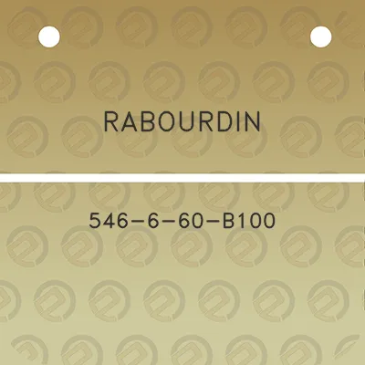 rabourdin-546-6-60-b100