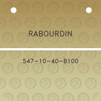 rabourdin-547-10-40-b100