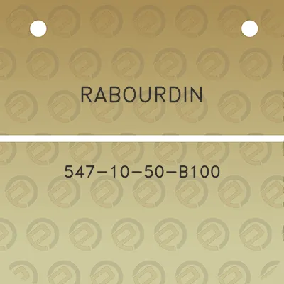 rabourdin-547-10-50-b100