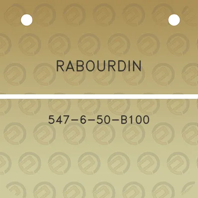 rabourdin-547-6-50-b100