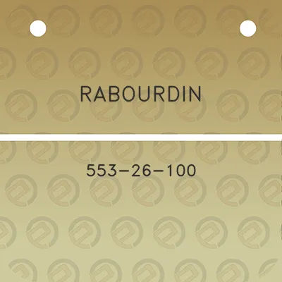 rabourdin-553-26-100