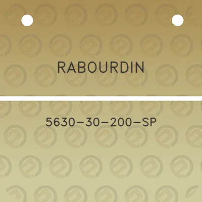 rabourdin-5630-30-200-sp