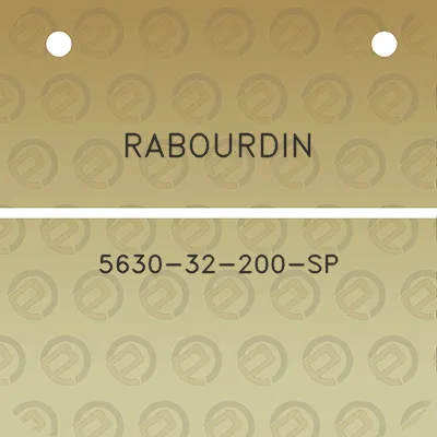 rabourdin-5630-32-200-sp