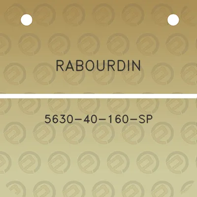 rabourdin-5630-40-160-sp