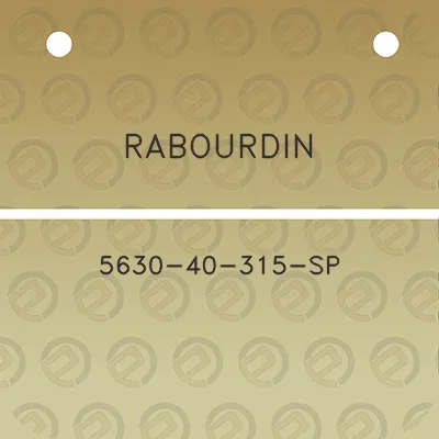 rabourdin-5630-40-315-sp