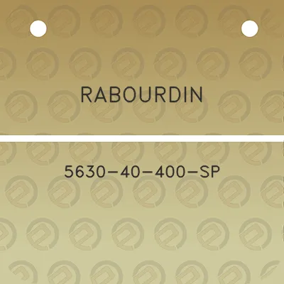 rabourdin-5630-40-400-sp