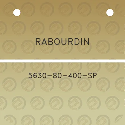 rabourdin-5630-80-400-sp