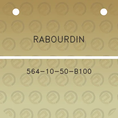 rabourdin-564-10-50-b100