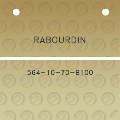 rabourdin-564-10-70-b100