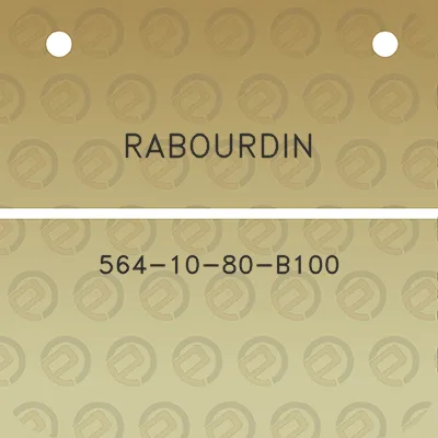 rabourdin-564-10-80-b100