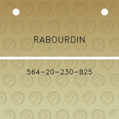 rabourdin-564-20-230-b25