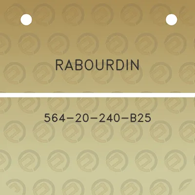 rabourdin-564-20-240-b25