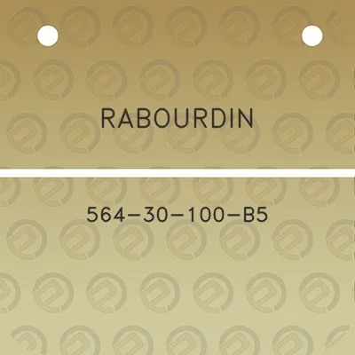 rabourdin-564-30-100-b5