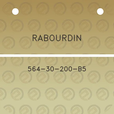 rabourdin-564-30-200-b5