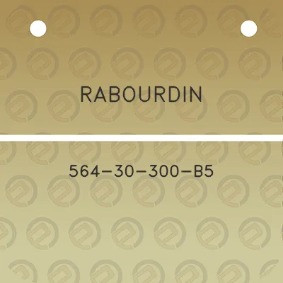 rabourdin-564-30-300-b5