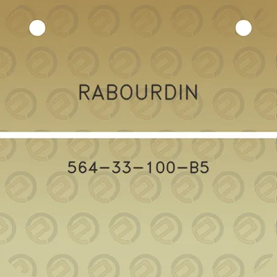 rabourdin-564-33-100-b5